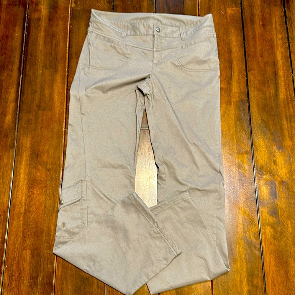 Athleta Hiking pants, Olive Green, 12 Tall